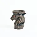 Чашка глиняна Lavart Dragon Black