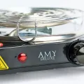 Електроплита Amy Deluxe Hot Turbo KA011-BK