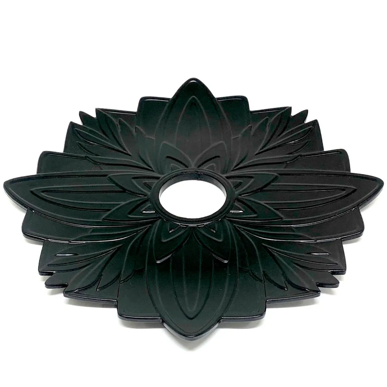 Блюдце Karma Feather Black