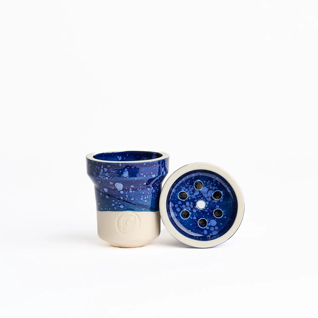 Чашка глиняна GrynBowls Accent Classic Blue Storm Чашка глиняна GrynBowls Accent Classic Blue Storm