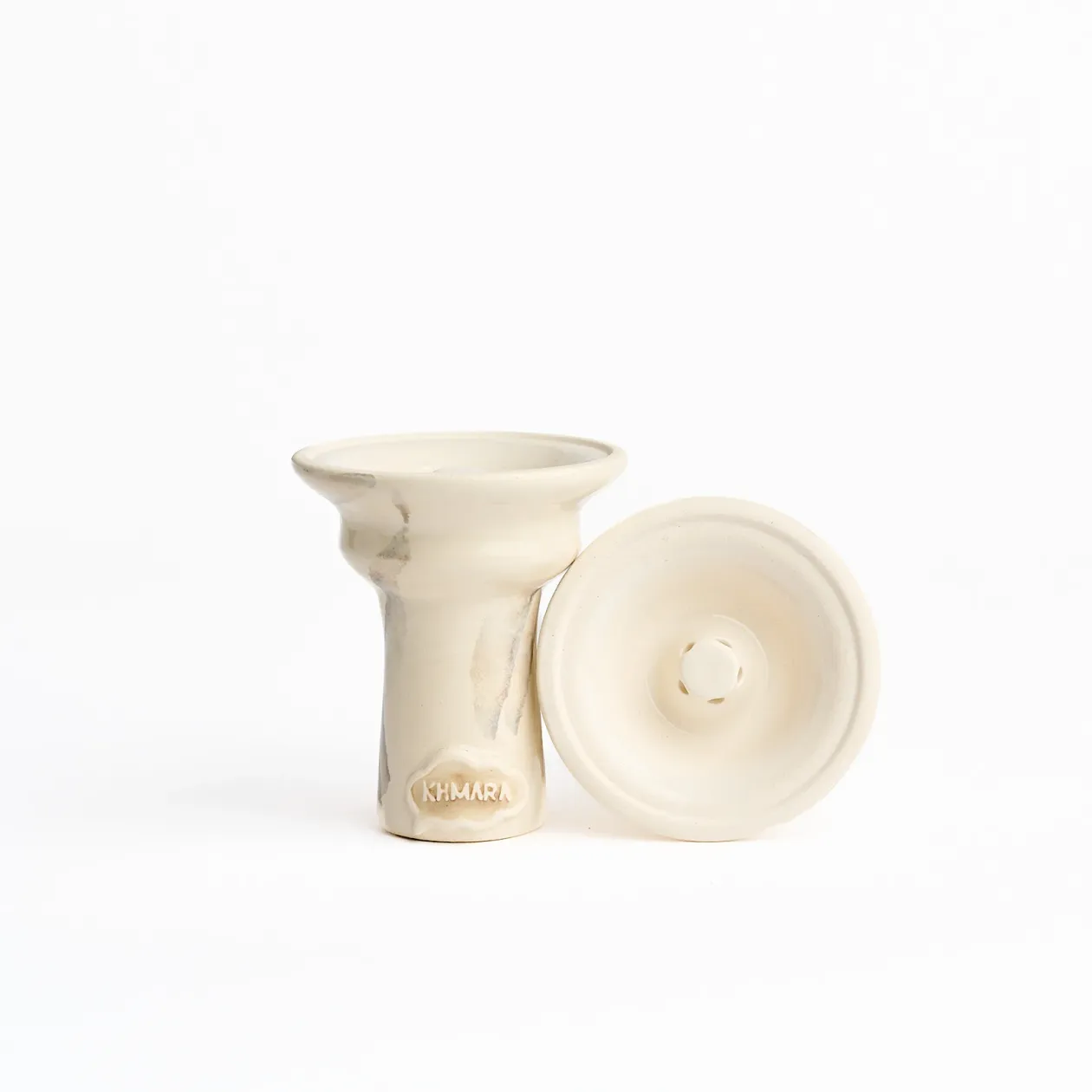 Чашка глиняна Khmara Tulipa-F Phunnel Marble White