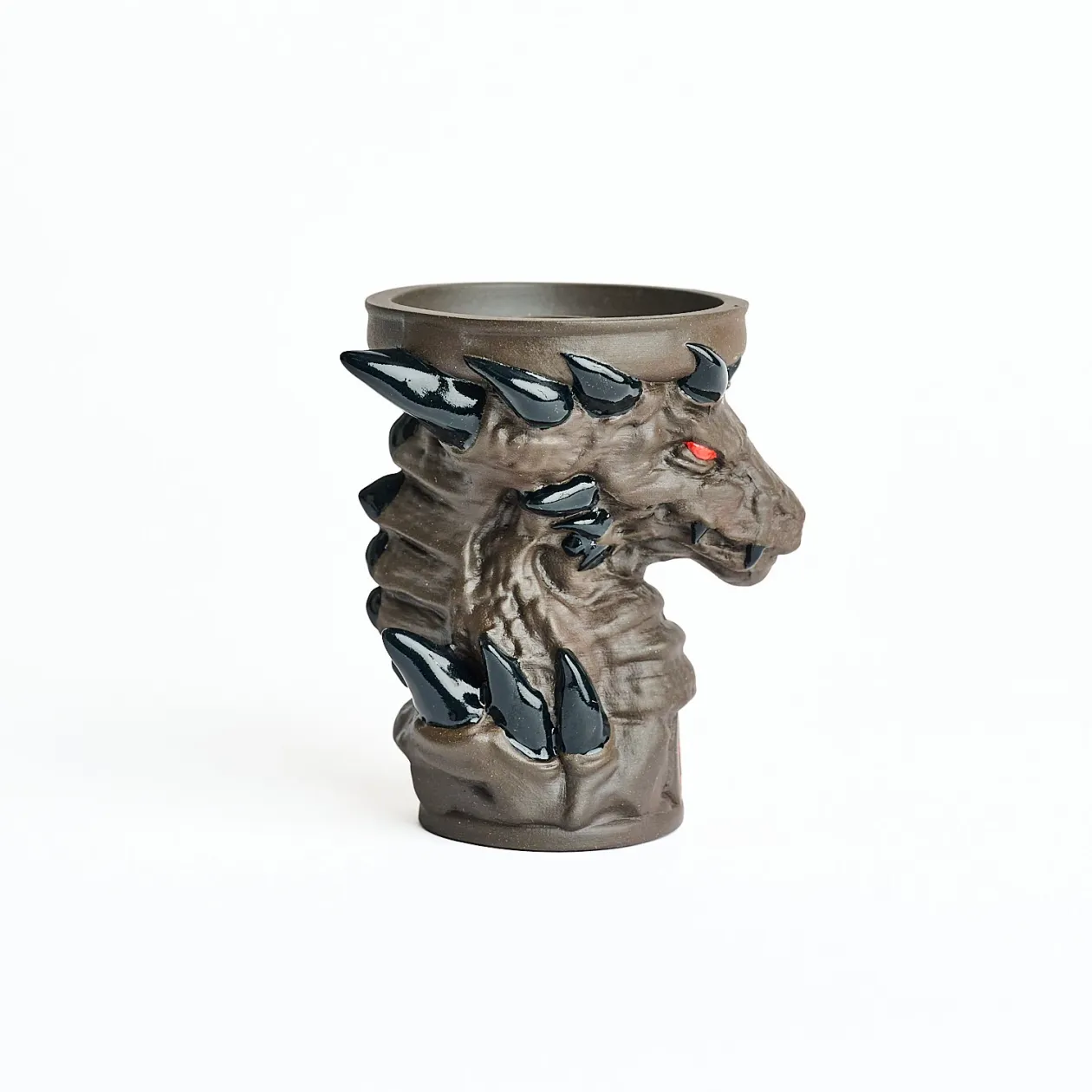 Чашка глиняна Lavart Dragon Black