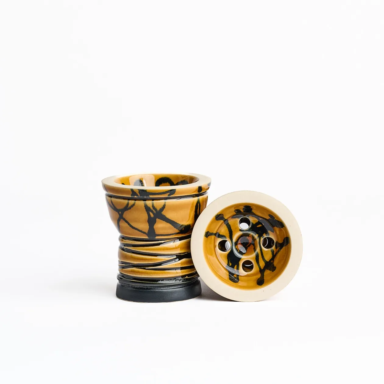 Чашка глиняна Sweet Bowl New Trukish Glaze Yellow