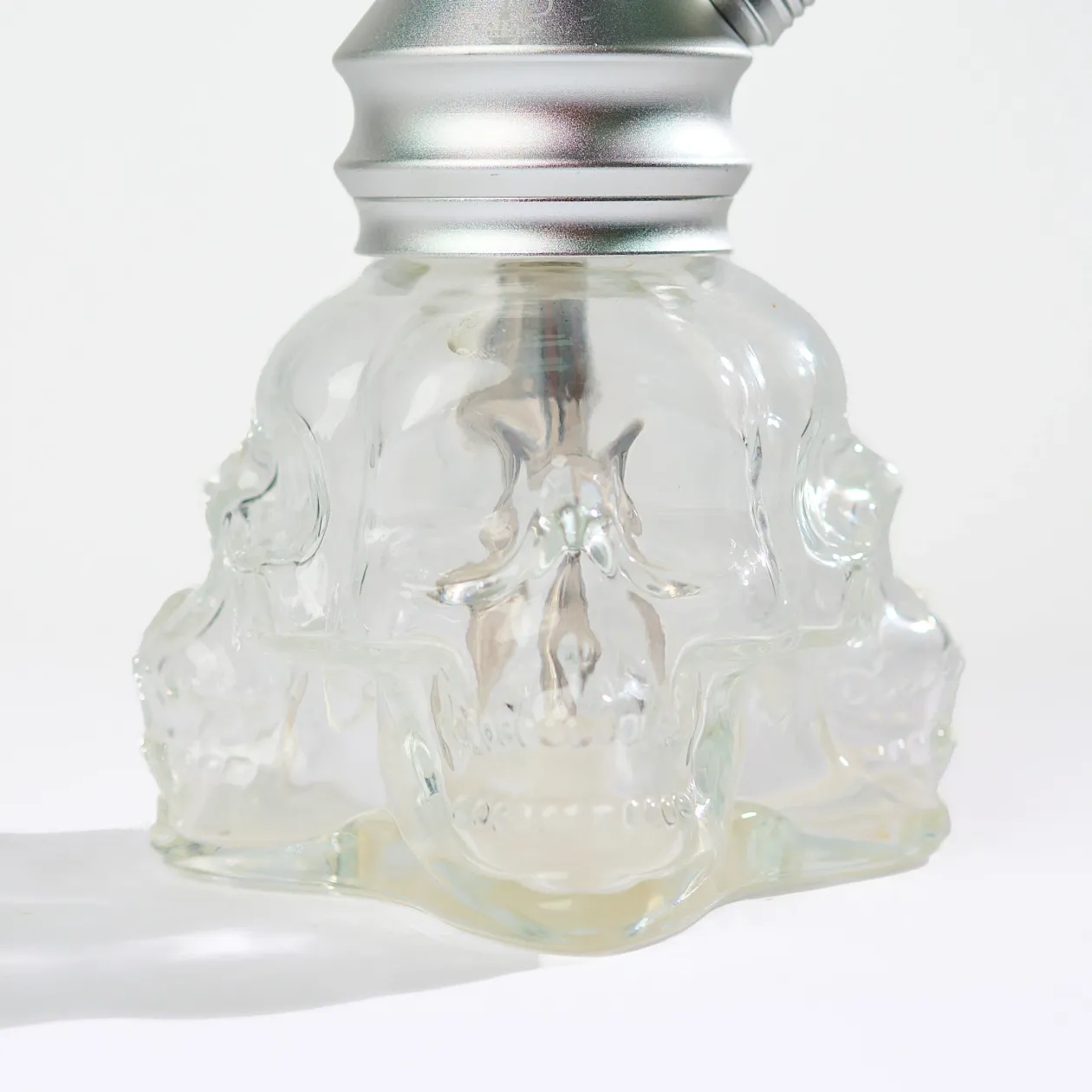 Кальян Yahya Skull Silver