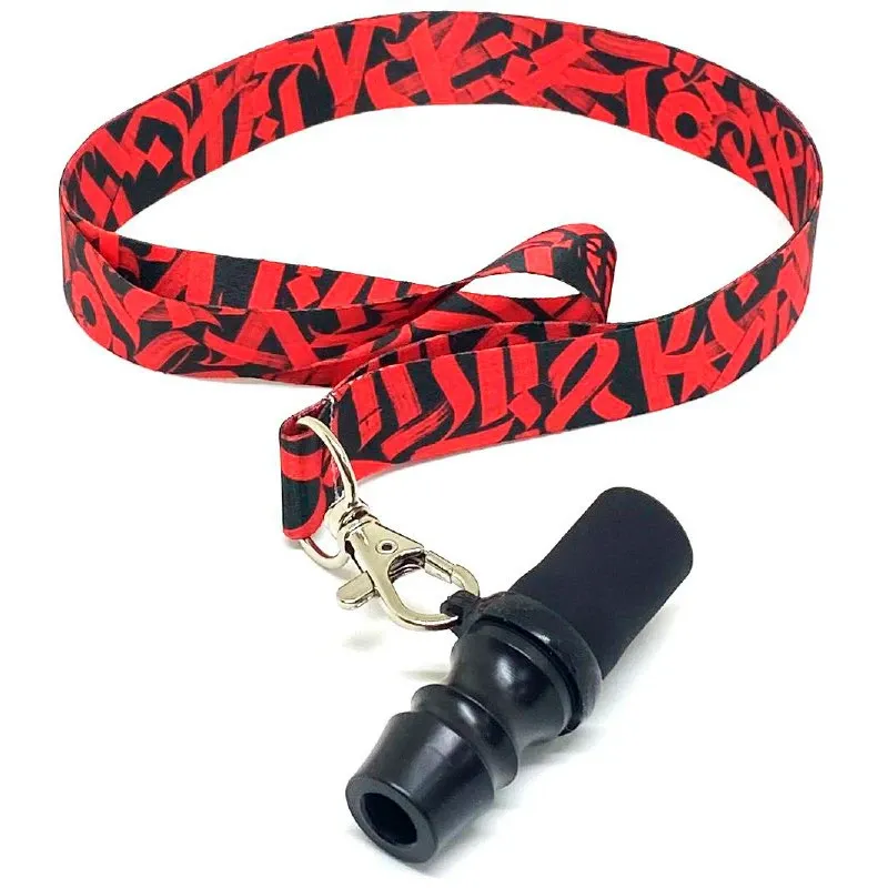 Персональний мундштук Personalka Poly Graffiti Red