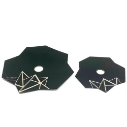 Блюдце Embery Mini Mono 2.0 : Flip Black