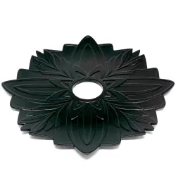 Блюдце Karma Feather Black