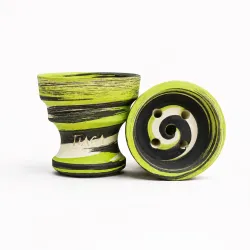 Чашка глиняна Tiaga Flash Light Black Green