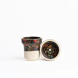 Чашка глиняна GrynBowls Accent Classic Black Sun
