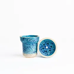 Чашка глиняна GrynBowls Accent Classic Blue Sea