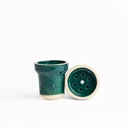Чашка глиняна GrynBowls Accent Classic Green