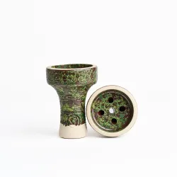 Чашка глиняна GrynBowls Killer Classic Green Wood
