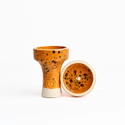 Чашка глиняна GrynBowls Killer Classic Orange Black