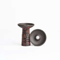 Чашка глиняна Gusto Bowl Alien Phunnel Red Black