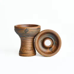 Чашка глиняна Oduman Retro Phunnel Brown
