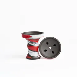 Чашка глиняна Personalka Bowl Classic Red White