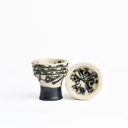 Чашка глиняна Sweet Bowl Unika Glaze White