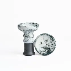 Чашка глиняна Uranium Meteor White