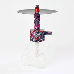 Кальян Yahya Skull Multi Blue