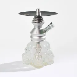 Кальян Yahya Skull Silver