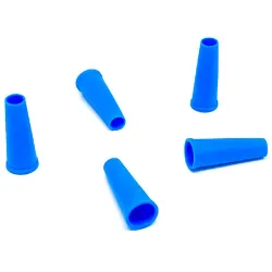 Одноразові мундштуки конусні з бортом Blue