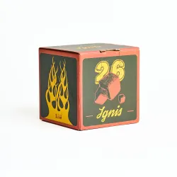 Вугілля кокосове Ignis 1кг 64cube Box