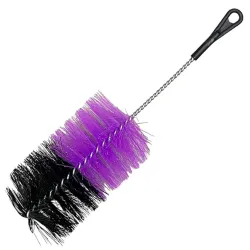 Йоржик для колби 40cm Black Purple