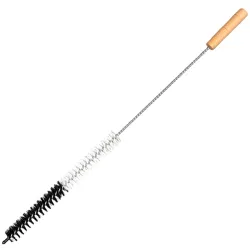 Йоржик для шахти з дерев’яною ручкою 65cm Black White